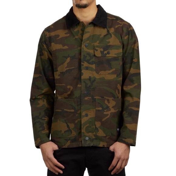 Vans Other - Vans Drill Chore Camo Camouflage Coat